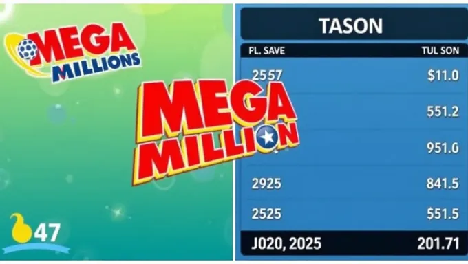 Resultados del Loto Megamillions del 12 de julio de 2025 lanzados