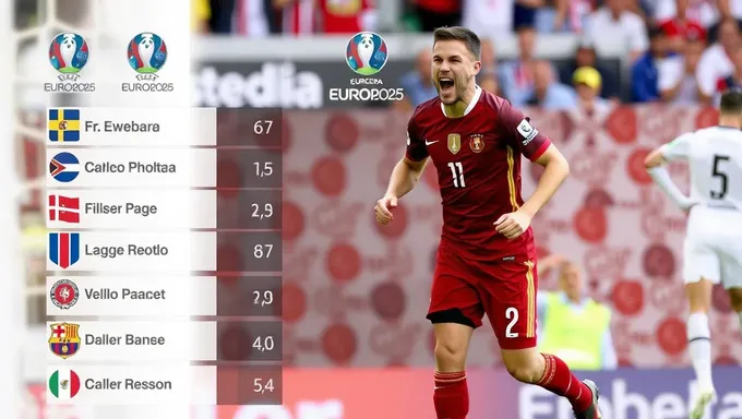 Resultados del ganador y subcampeón de Euro 2025