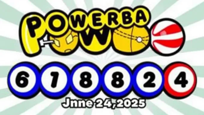 Resultados del jackpot de Powerball revelados el 24 de junio de 2025