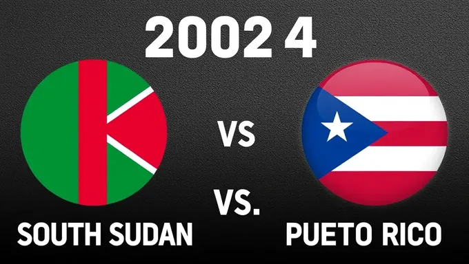 Resultados y resumen de Puerto Rico vs Sudán del Sur 2025