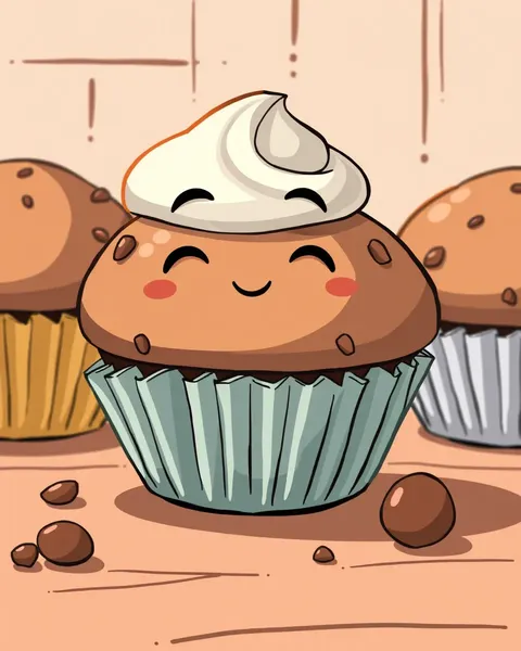 Resumen de Muffin Pictures Cartoon: Muffin Pictures Cartoon Summary