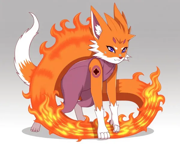 Resumen de imagen PNG de Kokuo 5 Tails Naruto