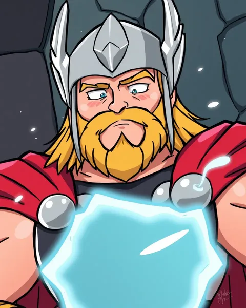 Resumen de la imagen de Thor en cartoon