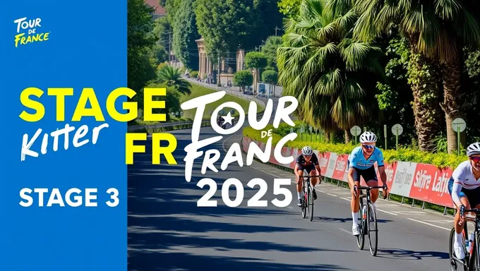 Resumen de los destachos de la 3ª etapa del Tour de France 2025