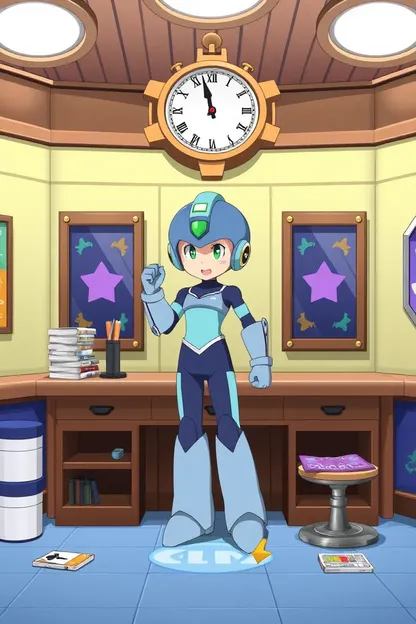 Resumen del Juego de Mesa de la Habitación de Megaman Legends Quiz Girl