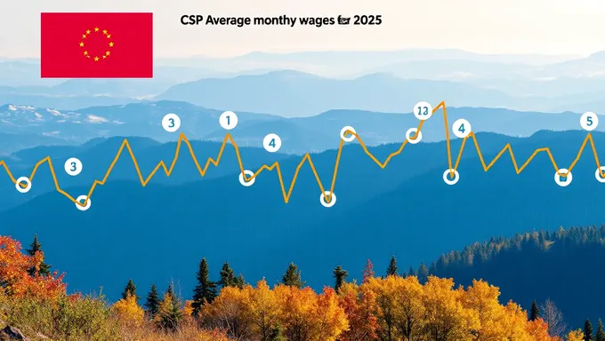 Revisión de salarios mensuales promedio de CSP Lituania 2025