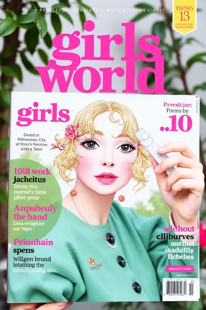 Revista Girls World: Revista para adolescentes solamente