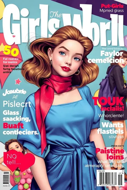 Revista de chicas del mundo: revista para niñas jóvenes solo