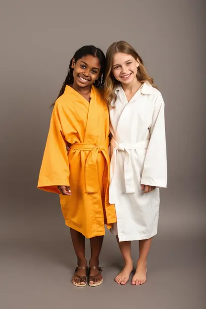 Robes para que las niñas duerman calientes