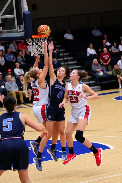 Rostros de Juego de Baloncesto de las Estrellas de las Niñas de Tssaa