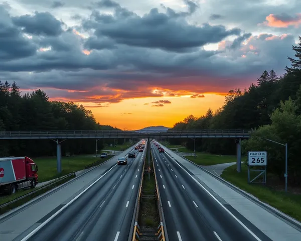 Ruta de Direcciones de Carretera 26 Interstatal PNG