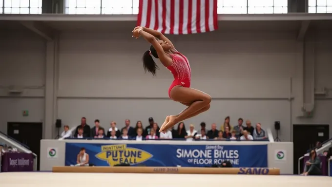 Ruta de piso de Simone Biles 2025: Lo que puedes esperar