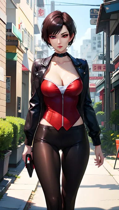 Salida creativa hentai de Ada Wong