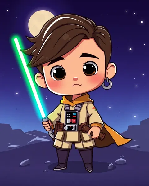 Se Desvelan Imágenes de Star Wars de Cartoons a Fans en Todo el Mundo