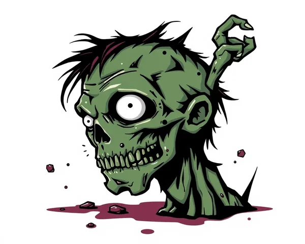 Se Necesita Formato de Archivo de Imagen PNG para Diseñadores Gráficos de Zombie