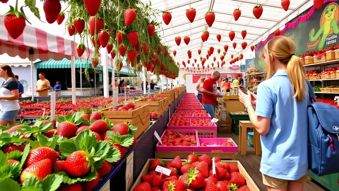 Se Revelan Fechas y Eventos del Festival de Fresas de Florida 2025