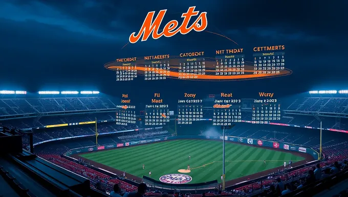 Se anuncia el calendario de la temporada de los Mets 2025 con un nuevo formato