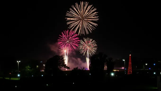 Se anuncia el espectáculo de fuegos artificiales en el parque Eisenhower para 2025