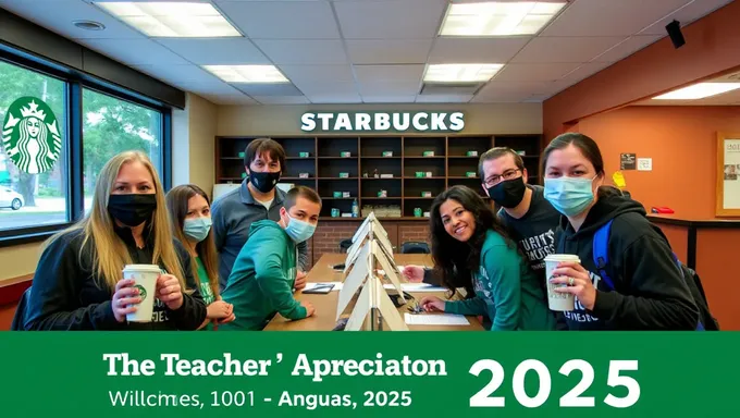 Se anuncia el evento de apreciación a los maestros de Starbucks en 2025