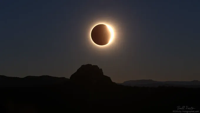 Se anuncia el tiempo del eclipse solar de 2025 en Arizona