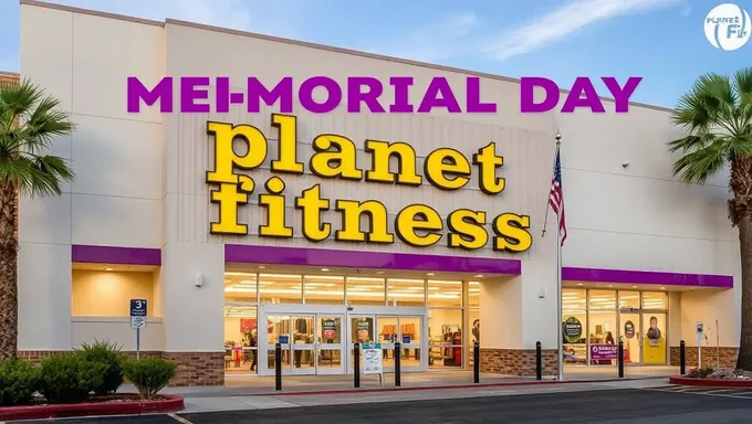 Se anuncian Horas de Planet Fitness para el Día del Memorial de 2025