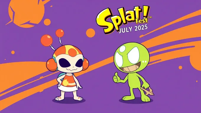 Se anuncian artículos exclusivos en juego para jugadores en el Splatfest de julio de 2025