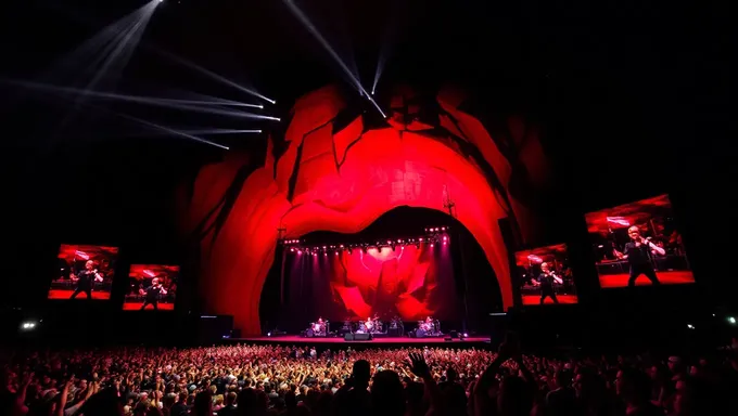 Se anuncian conciertos de Red Rock 2025 para el próximo año