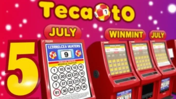 Se anuncian los números ganadores de la Lotería de Teca el 5 de julio de 2025 hoy