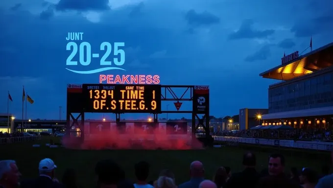 Se confirma el horario de inicio del Preakness 2025