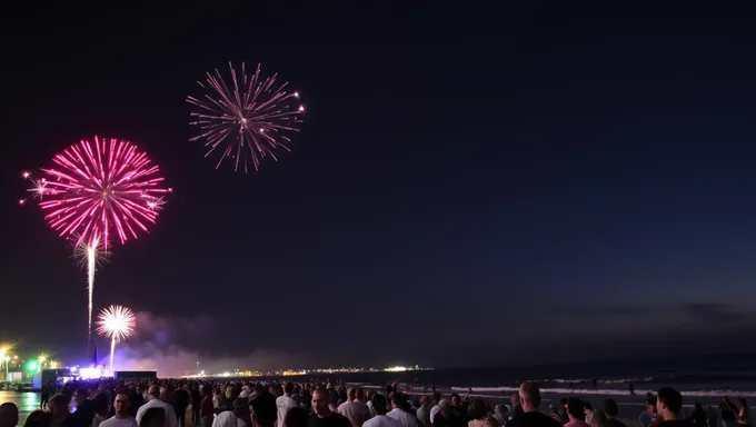 Se confirmaron fechas de fuegos artificiales de Asbury Park para el verano 2025