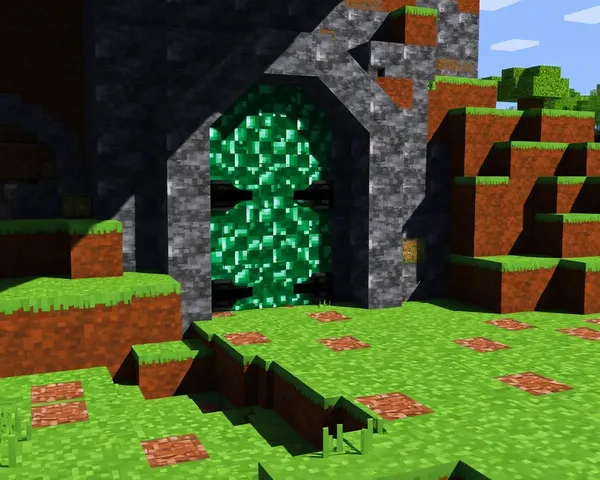 Se creó con éxito el activo PNG de puerta de hierro de Minecraft