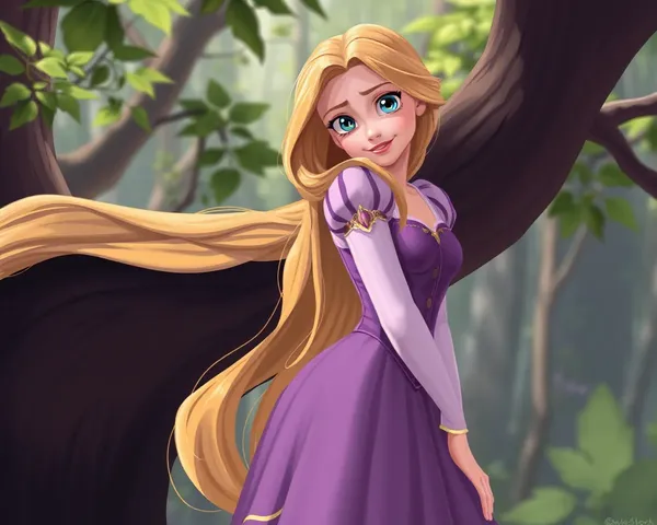 Se detectó archivo de imagen PNG de Rapunzel