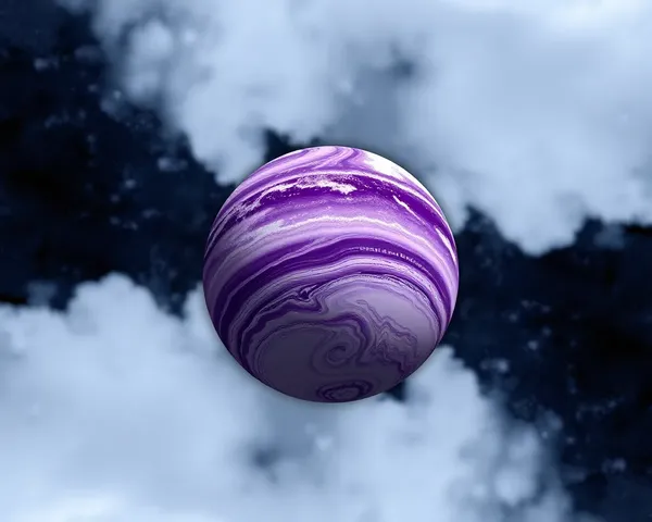 Se encontró archivo PNG de Planeta Morado en HD K4