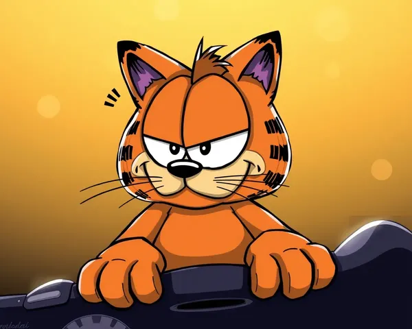 Se encontró archivo de imagen PNG de Garfield