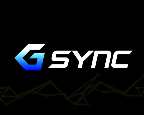 Se encontró el archivo PNG de la marca G-Sync