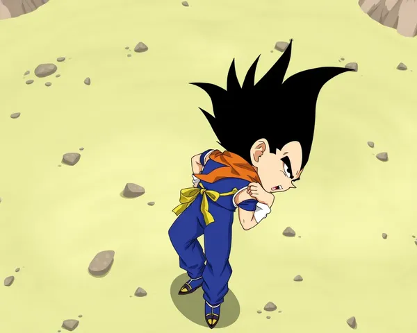 Se encontró la imagen de PNG de Vegeta