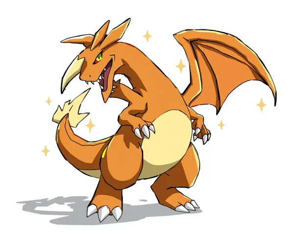 Se encontró un archivo PNG de Charizard en Internet