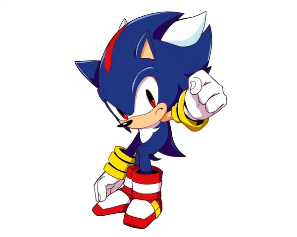 Se encuentra la imagen PNG de Sonic el erizo sombra