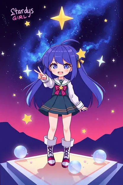 Se encuentra la imagen de perfil de Stardus Girl Pfp