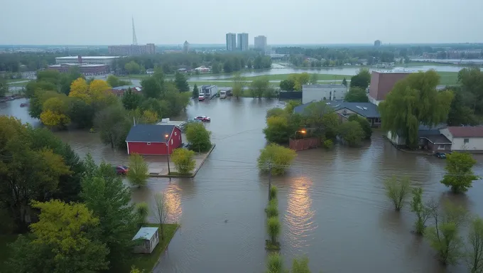 Se espera inundación en Sioux Falls en 2025 de nuevo