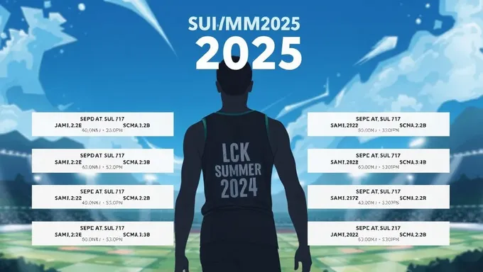 Se ha anunciado el calendario de verano de Lck 2025 con equipos sorprendentes