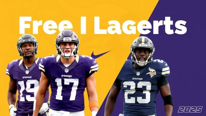 Se ha anunciado la clase de agentes libres sin draft de los Vikings en 2025