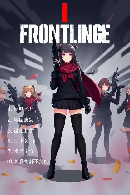 Se ha lanzado la lista de tier de Girls Frontline oficial