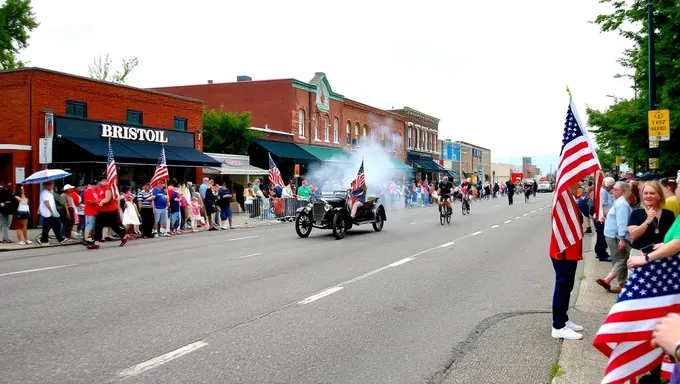 Se ha publicado el horario del desfile del 4 de julio de Bristol 2025 en línea