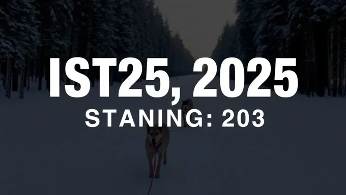 Se han anunciado las clasificaciones de Iditarod 2025