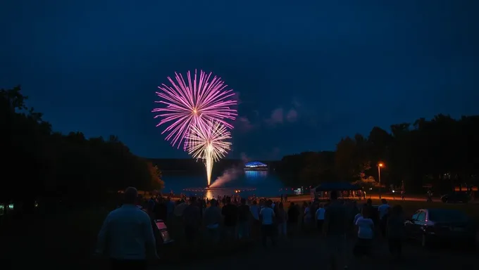 Se han lanzado las fechas de fuegos artificiales del parque Mercer County 2025