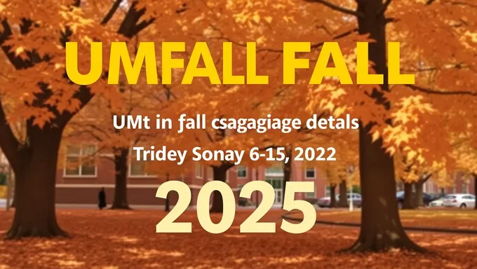 Se han lanzado las fechas de otoño de 2025 para el calendario académico de UMD