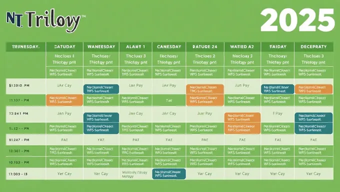 Se han publicado detalles del horario de actividades de la trilogía NC 2025