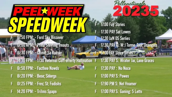 Se han revelado los detalles del horario de Pa Speedweek 2025