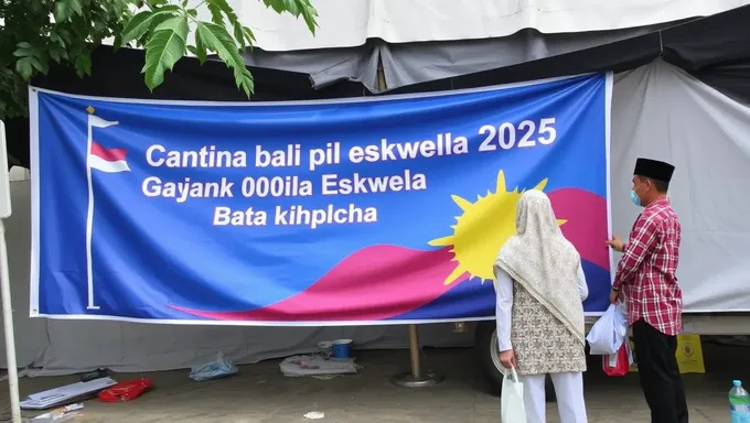 Se lanza el diseño de toldo para Oplan Balik Eskwela 2025